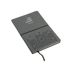 KOTEL - eco-neutral A5 Recycled Leather Soft Cover Notebook - Black