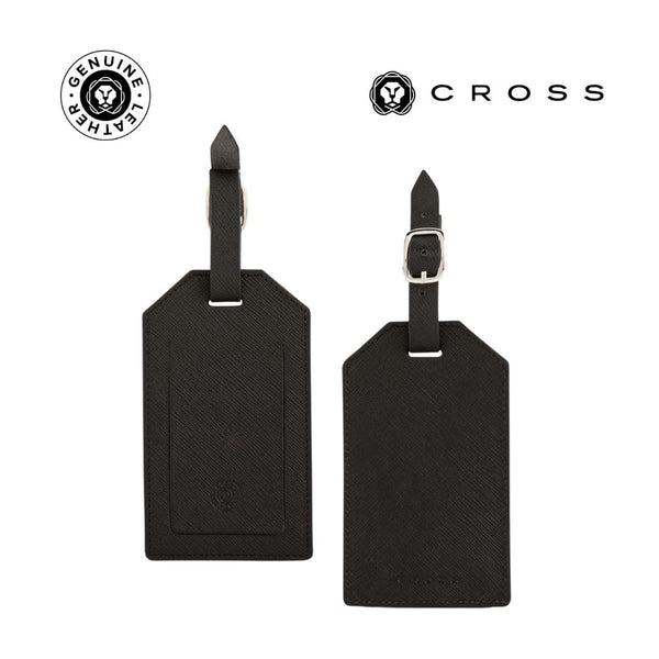 CROSS Saffiano Leather Luggage Label