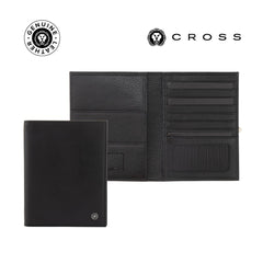 CROSS Soft Grain Leather 9CC Passport Travel Walle