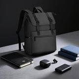 LEON - Giftology 17" Rolltop Backpack