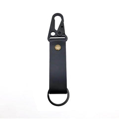 Black PU & Metal Key chain