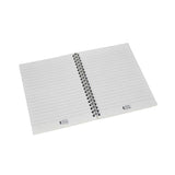 LUGO - eco-neutral® B6 Soft Cover Handmade Seed Paper Spiral Notebook