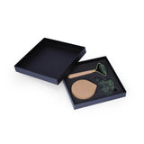 EVE - Jade Face Roller with Wooden Handle
