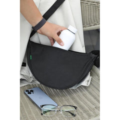 MOURA - GRS Recycled Half Moon Sling Bag