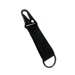 Black PU & Metal Key chain