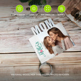 MDF Keychain With Names