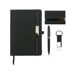 Office Gift Sets with Notebook, Pen, Card Holder, Keychain