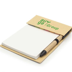 Sticky Notepad With Pen