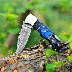 Pakka Wood Folding Knife