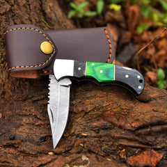 Pakka Wood Folding Knife