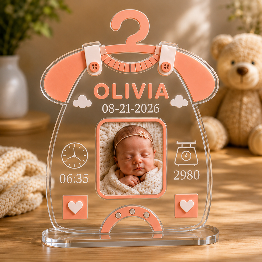 Personalized Baby Acrylic Keepsakes