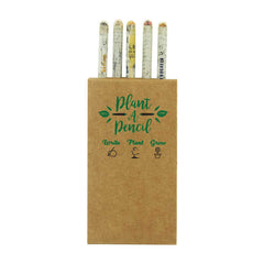 Plantable A Pencils Set