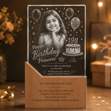 Rectangular Wood & Crystal Awards with Gift Box