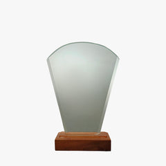 Trophy With Wooden Base