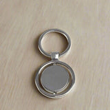 Round Metal Key Chain