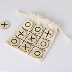 STRESA - eco-neutral Wood Tic Tac Toe Game set