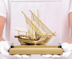 High Quality Qatar Tradition Boat (Dhow) Model