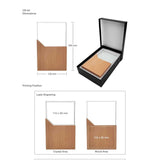 Rectangular Wood & Crystal Awards with Gift Box