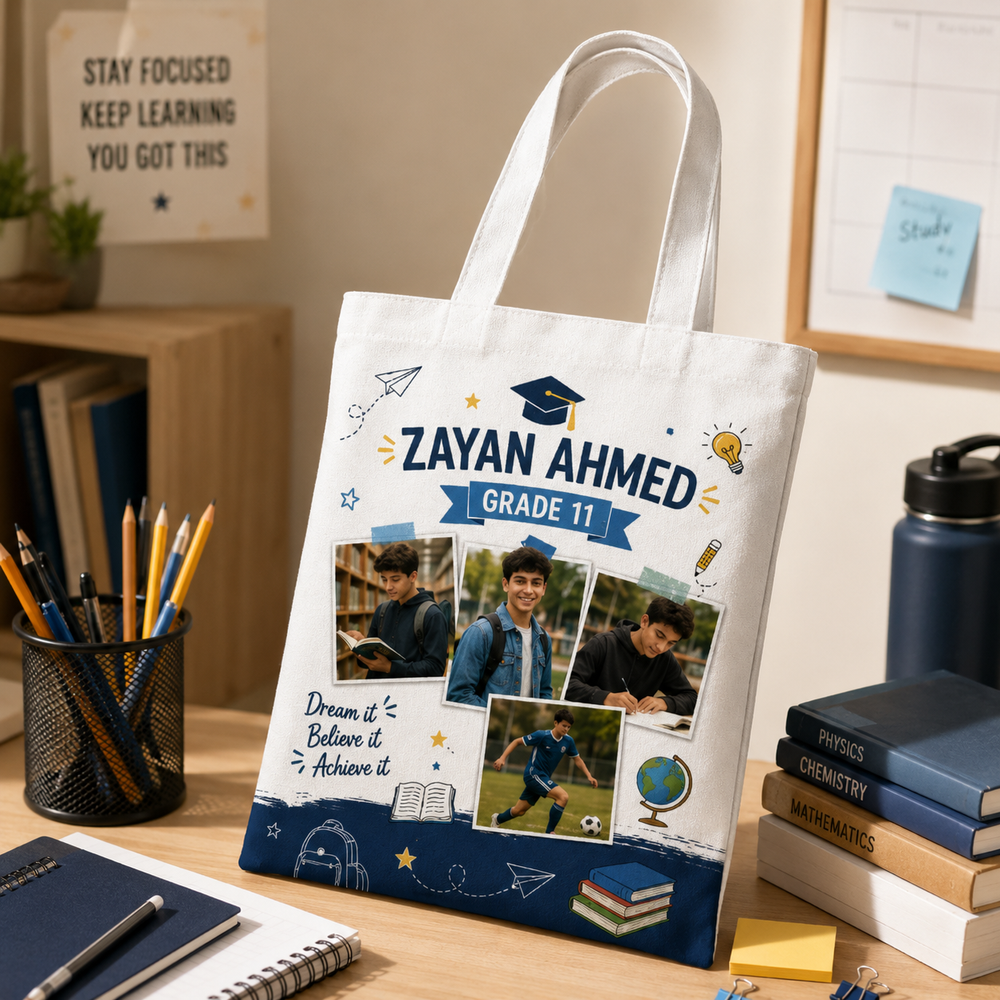 Sublimation Canvas Tote Bag