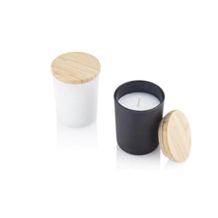 NOUM - Arabic Oudh Scented Glass Candle with Bamboo Lid