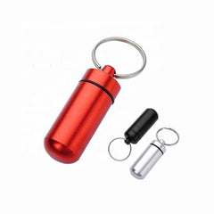 Mini Aluminium Alloy Bottle Keychain