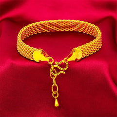 18K Gold Plated Fashion Jewelry Bracelet For Women