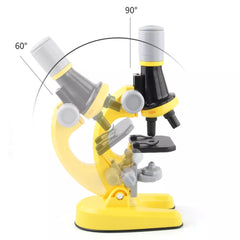 Colorful Plastic Microscope Educational Science Toy Kit