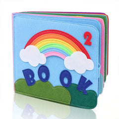 High Quality Customized Handmade Foldable Eco Friendly Felt Book