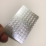 PVC Waterproof Playing Poker Cards With Tin Box