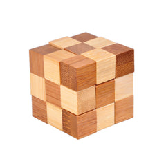 Wooden Brain Game IQ Bamboo Puzzle