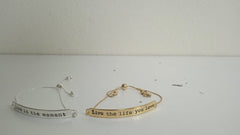 Jewelry Custom Stainless Steel Personalized Curved