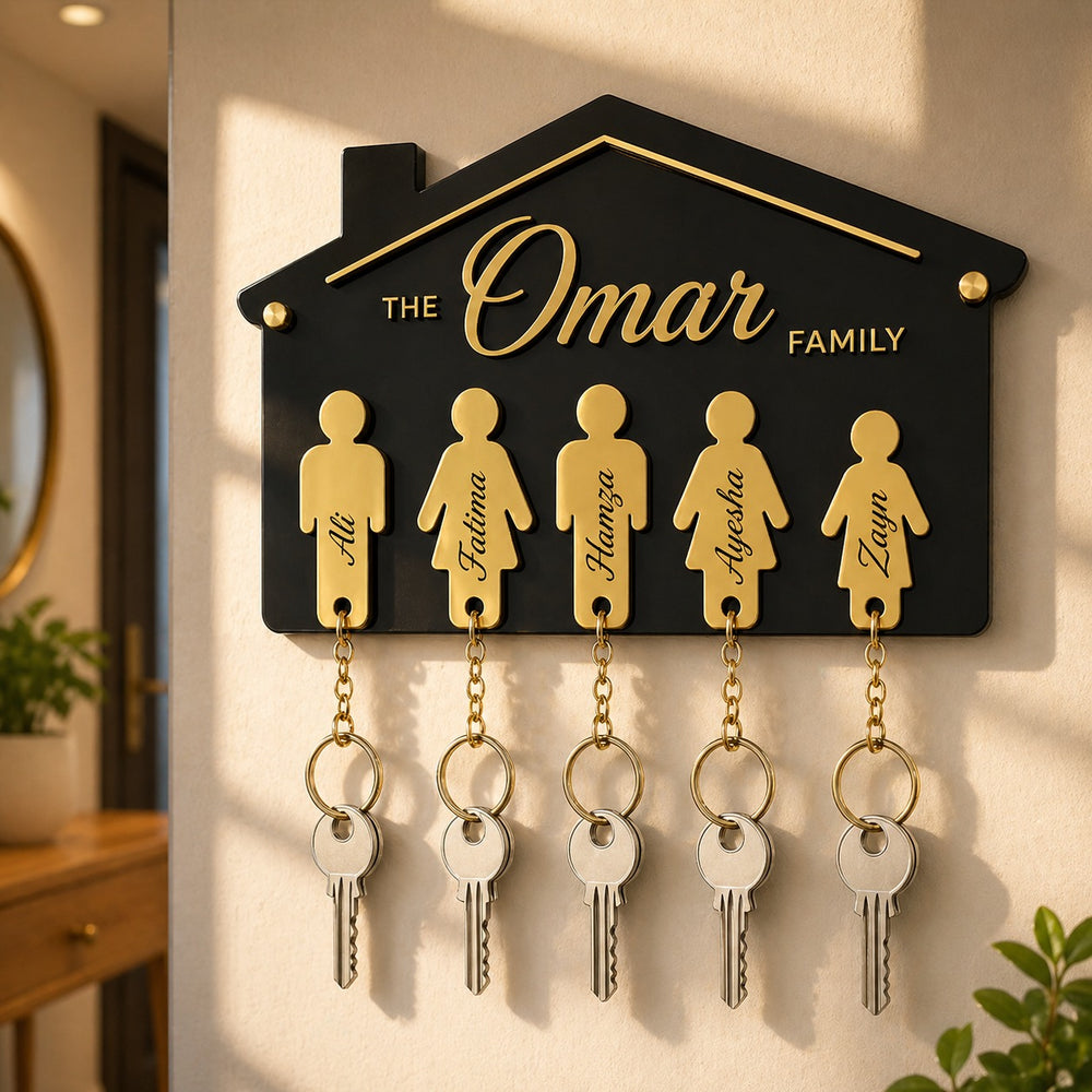 Luxury Family House Key Holder