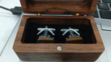 Stainless Steel Men’s Plain Cufflinks