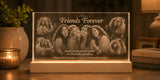 Customized Glowing Crystal Souvenirs