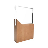 Rectangular Wood & Crystal Awards with Gift Box