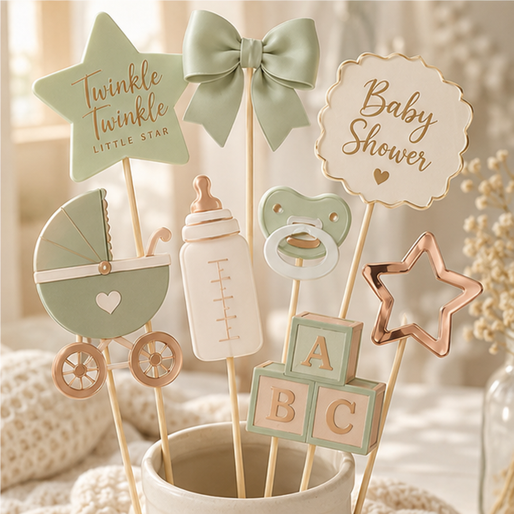 Baby Shower Acrylic Photo Prop