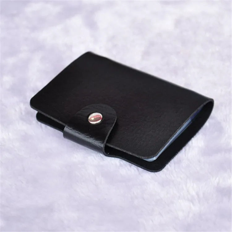 Pure Leather Wallet with Button