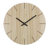 wooden clock