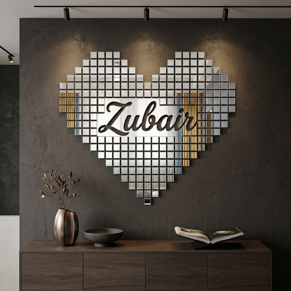 Mosaic Acrylic Mirror Wall Stickers