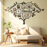 Acrylic Family Tree Frame Decor Decal Waterproof Picture Wallpaper Bedroom Sticker