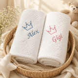 Your Clothes, our Embroidery. Bring your Baby’s Outfit and Let us Stitch their Name with Love.
