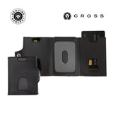 CROSS Soft Grain Leather 6CC Trifold Compact Wallet