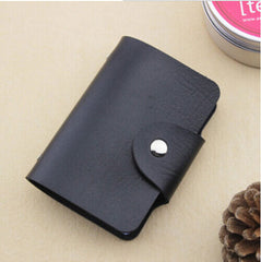 Pure Leather Wallet with Button