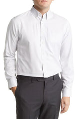 Santhome Men's Business Wrinkle-Free Formal Shirt