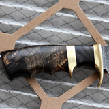 Damascus steel Hunting Bowie Handmade Knife