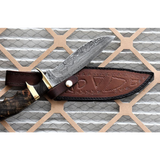 Damascus steel Hunting Bowie Handmade Knife