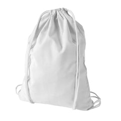 Eco-Neutral Cotton Draw String Bags-White - Gifto Graphics