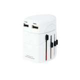 Skross Evo Compact World Travel Adapter With Dual Usb - Gifto Graphics