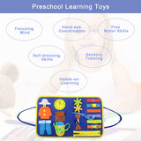 Preschool Activity Board Toddler Travel Toy