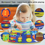 Preschool Activity Board Toddler Travel Toy